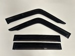 Weathershields Suit 76 Series & 79 Series Dual Cab Slimline Dark Tint x 4 Approx 100 mm 