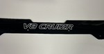 Bonnet Protector Tint V8 CRUIZR Logo Suit 2023 On Round Headlight Model